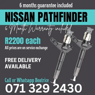 Nissan Pathfinder Diesel Injectors For Sale With Warranty