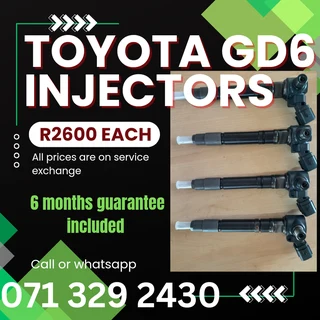 Toyota Gd6 Diesel Injectors For Sale With Warranty
