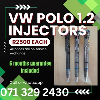 Vw Polo 1.2 Diesel Injectors For Sale With Warranty On