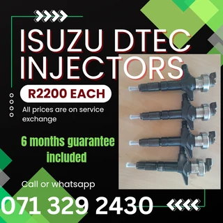 Isuzu Dteq Diesel Injectors For Sale With Warranty
