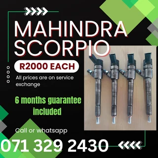 Mahindra Scorpio Diesel Injectors For Sale With Warranty