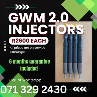 Gwm 2.0 Injectors For Sale With Warranty