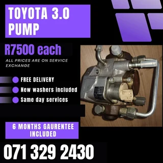 Toyota Pump For Sale With Warranty