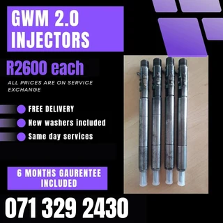 Gwm Steed 2.0 Injectors For Sale With Warranty