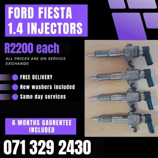 Ford Fiesta 1.4 Diesel Injectors For Sale With Warranty