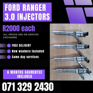 Ford Ranger 3.0 Diesel Injectors For Sale With Warranty