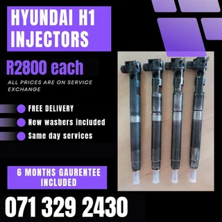 Hyundai H1 Injectors For Sale With Warranty