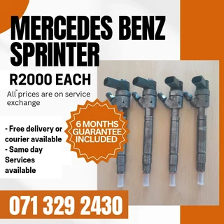 Mercedes Benz Sprinter Injectors For Sale With Warranty