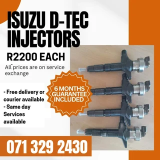 Isuzu Dteq Diesel Injectors For Sale With Warranty On