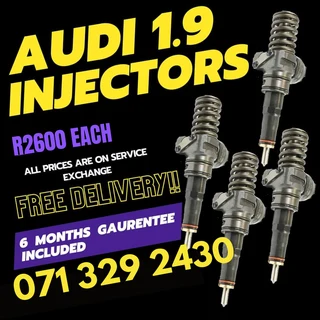 Audi 1.9 Diesel Injectors For Sale With Warranty
