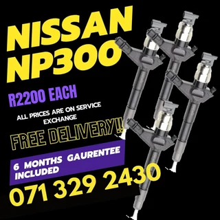 Nissan Np300 Diesel Injectors For Sale With Warranty On