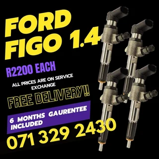 Ford Figo 1.4 Diesel Injectors For Sale With Warranty