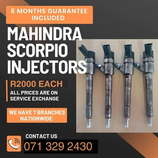 Mahindra Scorpio Diesel Injectors For Sale With Warranty