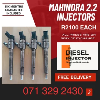 Mahindra 2.2 Diesel Injectors For Sale With Warranty