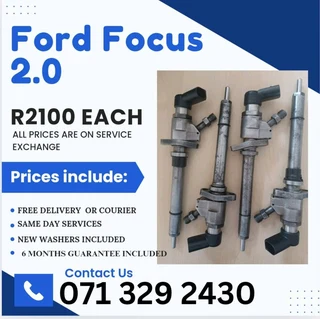 Ford Focus 2.0 Injectors For Sale With Warranty