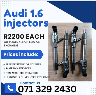 Audi 1.6 Diesel Injectors For Sale With Warranty