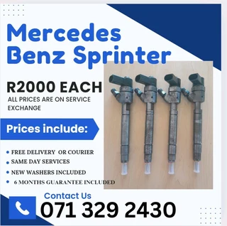 Mercedes Benz Sprinter Injectors For Sale With Warranty