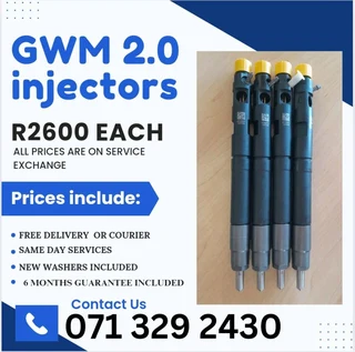 Gwm 2.0 Diesel Injectors For Sale With Warranty