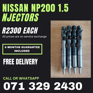 Nissan Np200 1.5 Diesel Injectors For Sale With Warranty