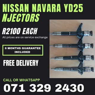 Nissan Navara Yd25 Injectors For Sale With Warranty