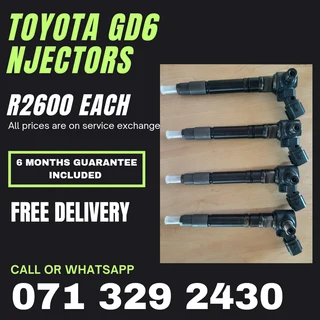 Toyota Gd6 Diesel Injectors For Sale With Warranty