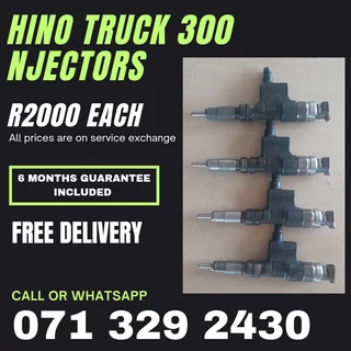 Hino Truck 300 Diesel Injectors For Sale With Warranty