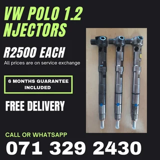 Vw Polo 1.2 Diesel Injectors For Sale With Warranty