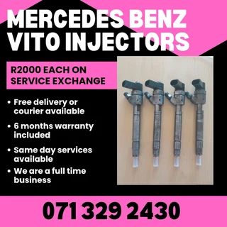 Mercedes Benz Vito Diesel Injectors For Sale With Warranty