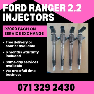 Ford Ranger 2.2 Diesel Injectors For Sale With Warranty On