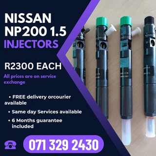 Nissan Np200 1.5 Diesel Injectors For Sale With Warranty