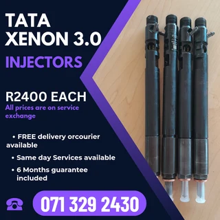 Tata Xenon 3.0 Injectors For Sale With Warranty