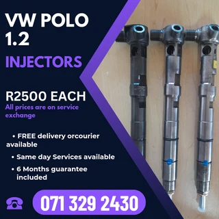 Vw Polo 1.2 Diesel Injectors For Sale With Warranty