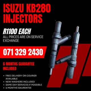 Isuzu Kb280 Injectors For Sale With Warranty