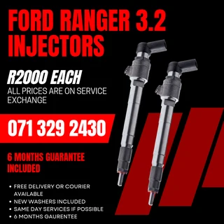 Ford Ranger 3.2 Diesel Injectors For Sale With Warranty