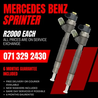 Mercedes Benz Sprinter Injectors For Sale With Warranty
