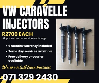 Vw Caravelle Injectors For Sale With Warranty