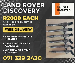Land Rover Discovery Tdv6 Diesel Injectors For Sale With Warranty