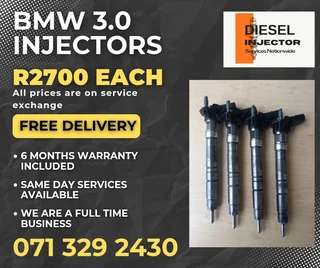 Bmw 3.0 Injectors For Sale With Warranty On
