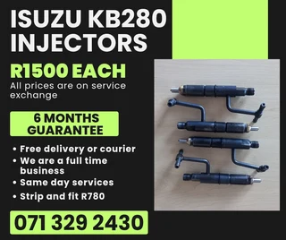 Isuzu Kb280 Diesel Injectors For Sale With Warranty