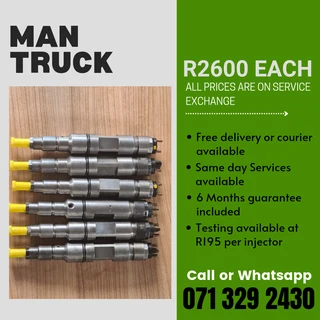 Man Truck Diesel Injectors For Sale With Warranty