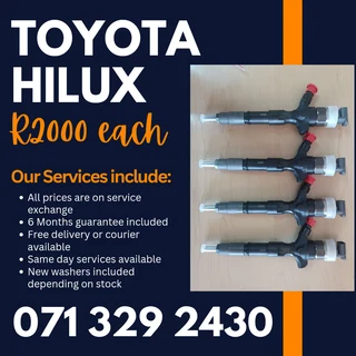 Toyota Hilux Diesel Injectors For Sale With Warranty