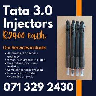 Tata 3.0 Diesel Injectors For Sale With Warranty
