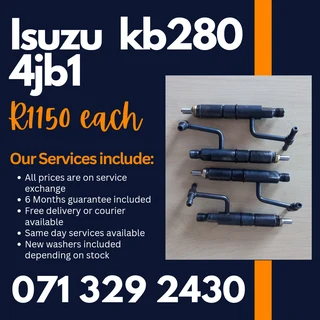 Isuzu Kb280 4jb1 Diesel Injectors For Sale With Warranty On
