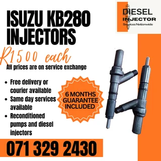 Isuzu Kb280 Diesel Injectors For Sale With Warranty