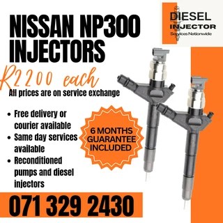 Nissan Np300 Yd25 Diesel Injectors For Sale With Warranty
