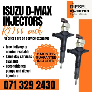 Isuzu D-max Diesel Injectors For Sale With Warranty