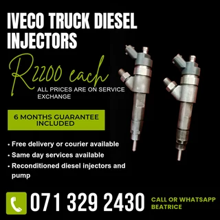 Iveco Truck Diesel Injectors For Sale With Warranty