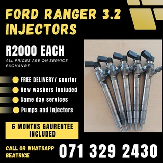 Ford Ranger 3.2 Diesel Injectors Injectors For With Warranty