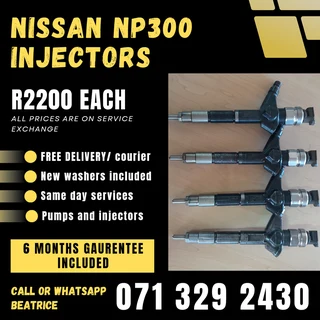 Nissan Np300 Yd25 Diesel Injectors For Sale With Warranty