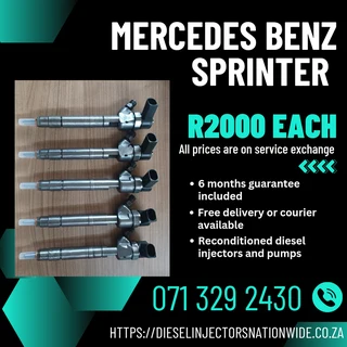 Mercedes Benz Sprinter Injectors For Sale With Warranty